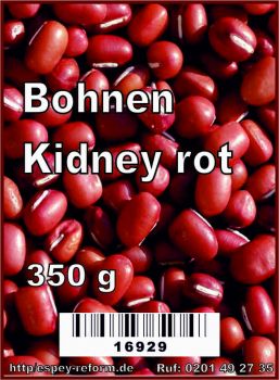 Kidney Bohnen rot 350 g